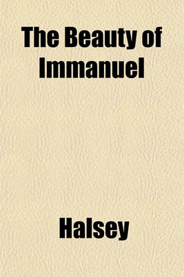 Book cover for The Beauty of Immanuel