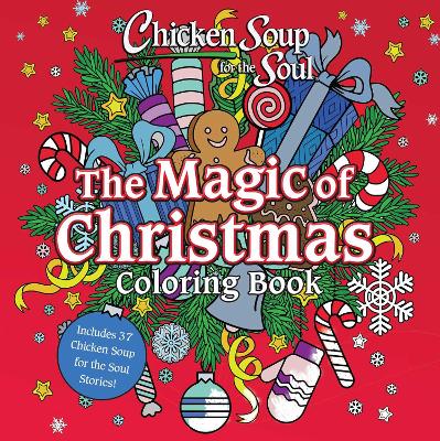 Book cover for Chicken Soup for the Soul: The Magic of Christmas Coloring Book