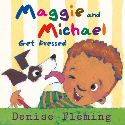 Book cover for Maggie and Michael Get Dressed