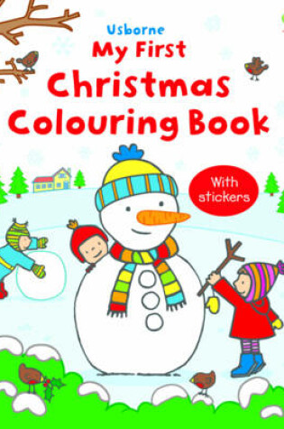 Cover of My First Christmas Colouring Book