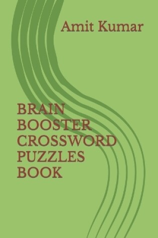 Cover of Brain Booster Crossword Puzzles Book