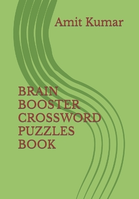 Cover of Brain Booster Crossword Puzzles Book