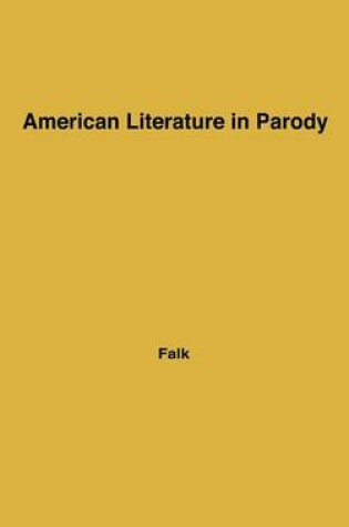 Cover of American Literature in Parody