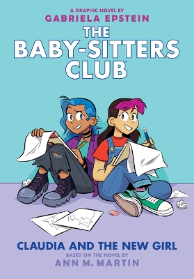 Book cover for Claudia and the New Girl: A Graphic Novel (the Baby-Sitters Club #9)