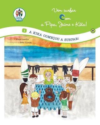 Book cover for A Kika Comecou a Surfar!