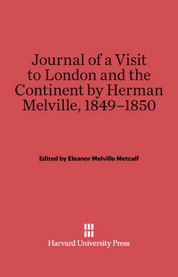 Book cover for Journal of a Visit to London and the Continent, 1849-1850