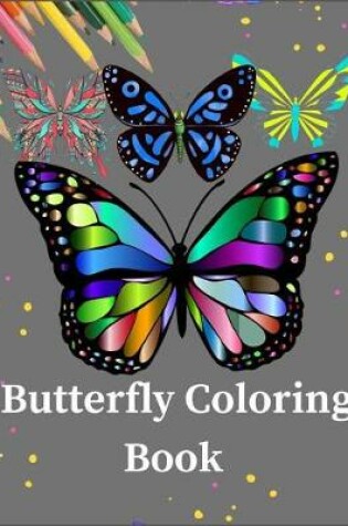 Cover of Butterfly Coloring Book