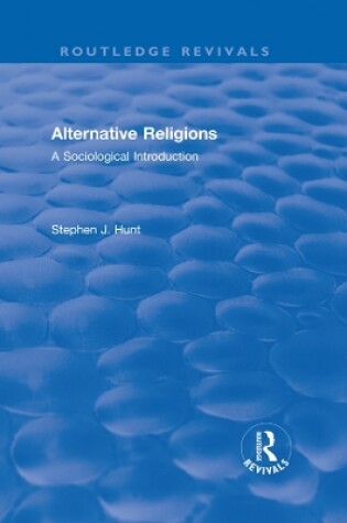 Cover of Alternative Religions