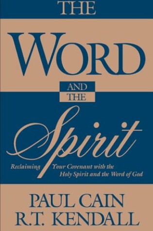 Cover of The Word and the Spirit
