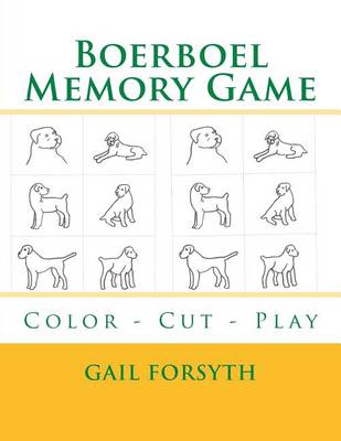 Book cover for Boerboel Memory Game