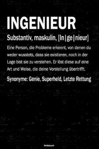 Cover of Ingenieur Notizbuch