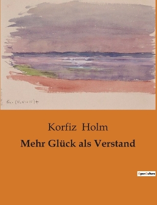 Book cover for Mehr Glück als Verstand