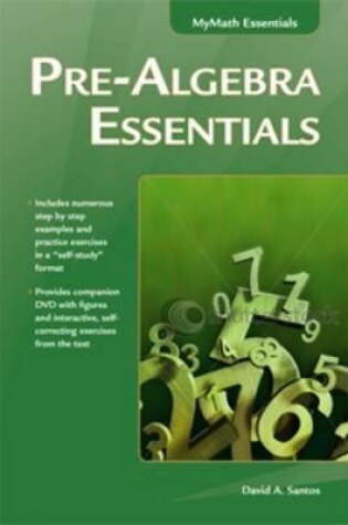 Cover of Prealgebra Essentials
