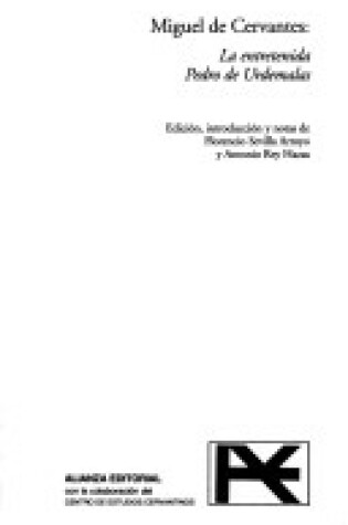 Cover of Entretenida Pedro De Urdemalas