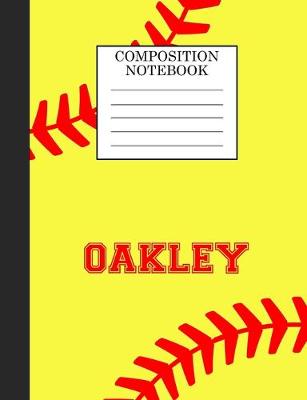 Book cover for Oakley Composition Notebook