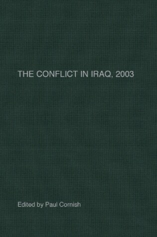 Cover of The Conflict in Iraq, 2003