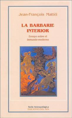 Book cover for La Barbarie Interior