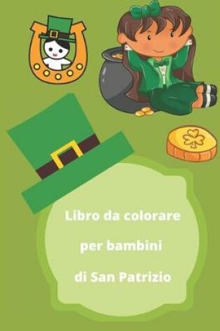 Cover of Libro da colorare per bambini di San Patrizio