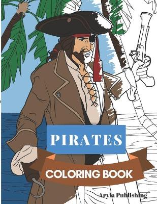 Book cover for Pirates Coloring Book