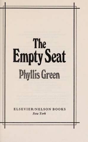 Book cover for Empty Seat