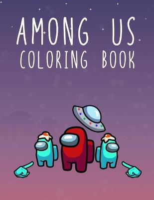 Book cover for Among Us Coloring book