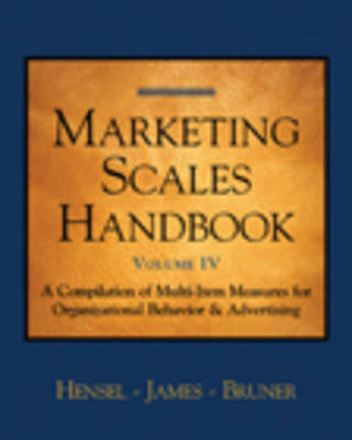 Book cover for Mkt Scales IV Organiztnl Behav