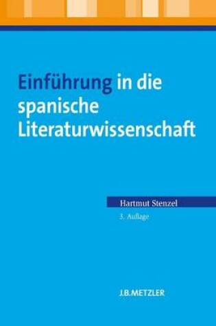 Cover of Einfuhrung in Die Spanische Literaturwissenschaft