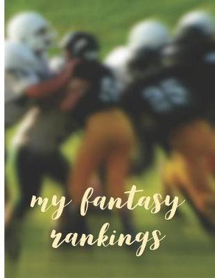 Book cover for My Fantasy Rankings