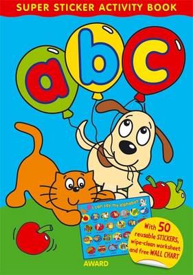 Book cover for Super Sticker Activity Books ABC