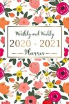 Book cover for 2020-2021 Monthly and weekly