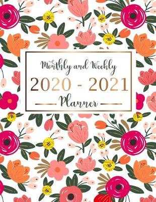 Book cover for 2020-2021 Monthly and weekly