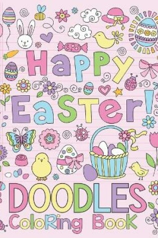 Cover of Happy Easter Doodles Coloring Book