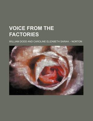 Book cover for Voice from the Factories