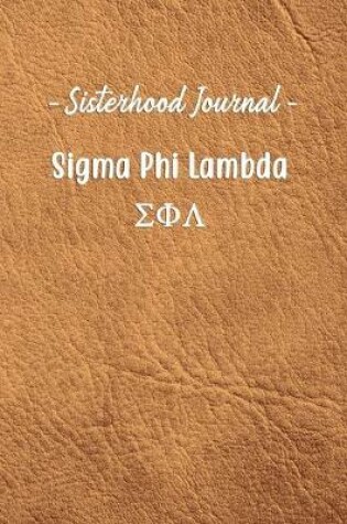 Cover of Sisterhood Journal Sigma Phi Lambda