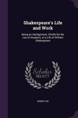 Cover of Shakespeare's Life and Work