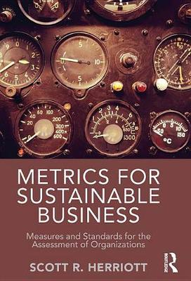 Book cover for Metrics for Sustainable Business