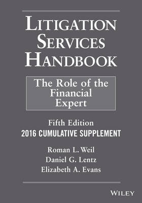 Book cover for Litigation Services Handbook, 2016 Cumulative Supplement