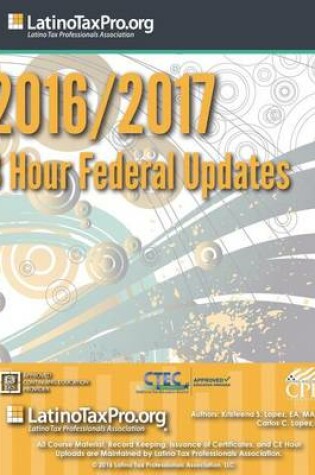 Cover of 2016/2017 3 Hour Federal Updates