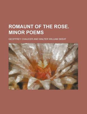 Book cover for Romaunt of the Rose. Minor Poems