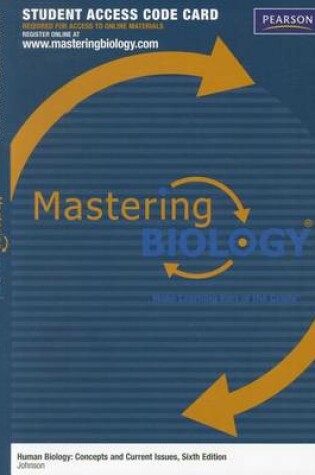 Cover of Mastering Biology -- Standalone Access Card -- for Human Biology
