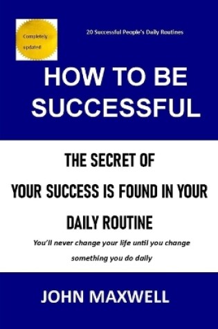 Cover of How to Be Successful