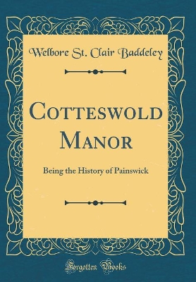 Book cover for Cotteswold Manor