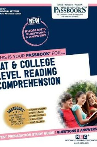 Cover of SAT & College Level Reading Comprehension (Cs-57)