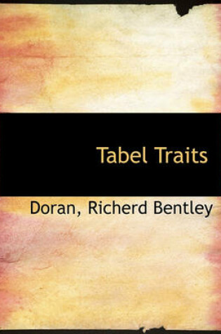 Cover of Tabel Traits