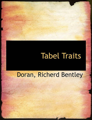 Book cover for Tabel Traits