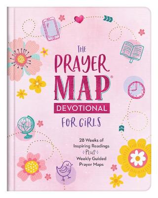 Book cover for The Prayer Map Devotional for Girls