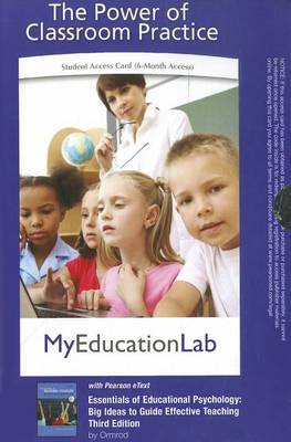 Book cover for MyLab Education Pegasus with Pearson eText -- Standalone Access Card -- for Essentials of Educational Psychology