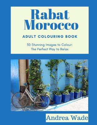 Book cover for Rabat, Morocco Adult Colouring Book