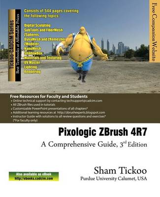 Book cover for Pixologic Zbrush 4r7