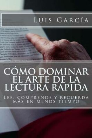 Cover of Como Dominar El Arte de La Lectura Rapida